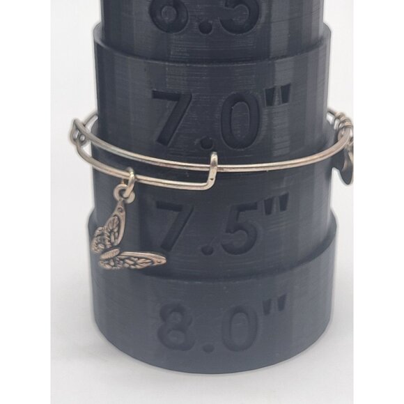 Alex & Ani Butterfly Charm Bangle Bracelet - Picture 8 of 8